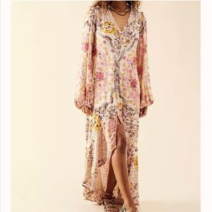 Free people bohemian maxi dress